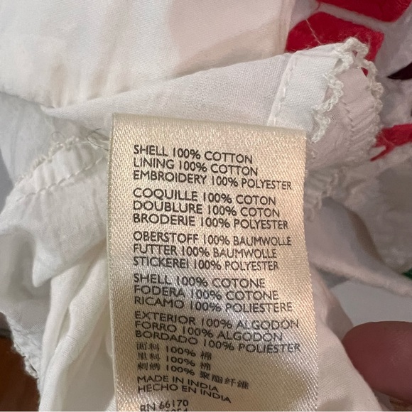 HP - 9/8/23 - Anthropologie Dolly Embroidered Sleeveless Dress - White - S - Picture 9 of 10